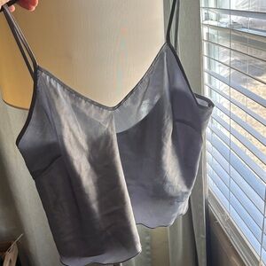 Elegant Gray Women's Top